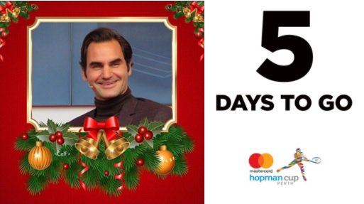 RogerOurNo1's tweet photo. Five days til @rogerfederer starts his 2018 campaign at @hopmancup #countdowntoRoger #excited #RogerpeRFect ππΎππ¨ππβ€οΈ https://t.co/CtJlQlVffb