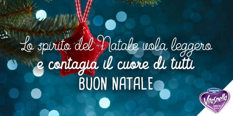 vitasnella's tweet photo. Condividi questa giornata con i tuoi cari, sentirai la leggerezza dentro il cuore.  #Vitasnella #iomisentoleggera #yogurt #BuonNatale https://t.co/HbhjatbEQX