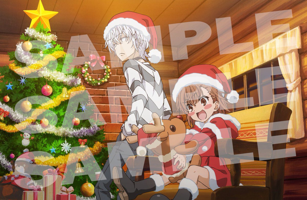 toarusns's tweet photo. 【頂点決戦Ⅱ】メリーメリークリスマス♪今日はクリスマスなので！！現在実施中の期間限定ガチャに合わせて御坂美琴&amp;食蜂操祈と一方通行&amp;打ち止めのサンタ姿もどうぞ☆31日までの期間限定「サンタガールガチャ」でUR美琴とSSR黒子をゲット☆
#toaru #頂点決戦　https://t.co/oVGYiYmg96 https://t.co/9SbwZudH7g