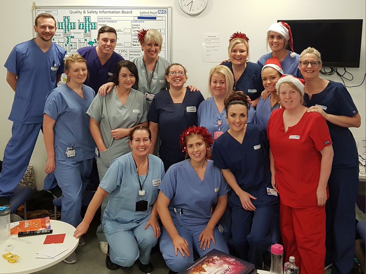 Merry Christmas from A&E @SalfordRoyalNHS #ThankUNHS #OurNHS #NHSXmas