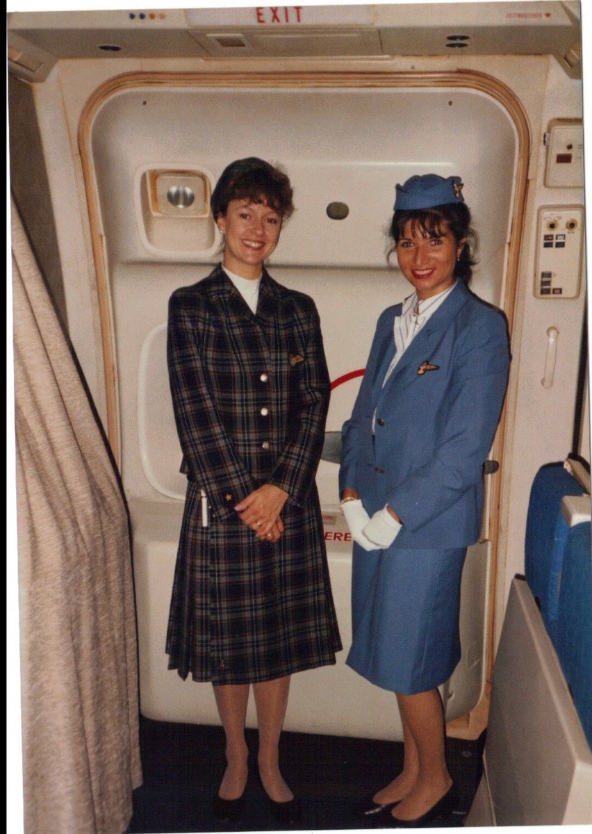 IlseTV's tweet photo. @BCalStewardess remember flying to #ATLANTA with the #SABENA #B747? #mixedcrew https://t.co/koe6z3QRMs