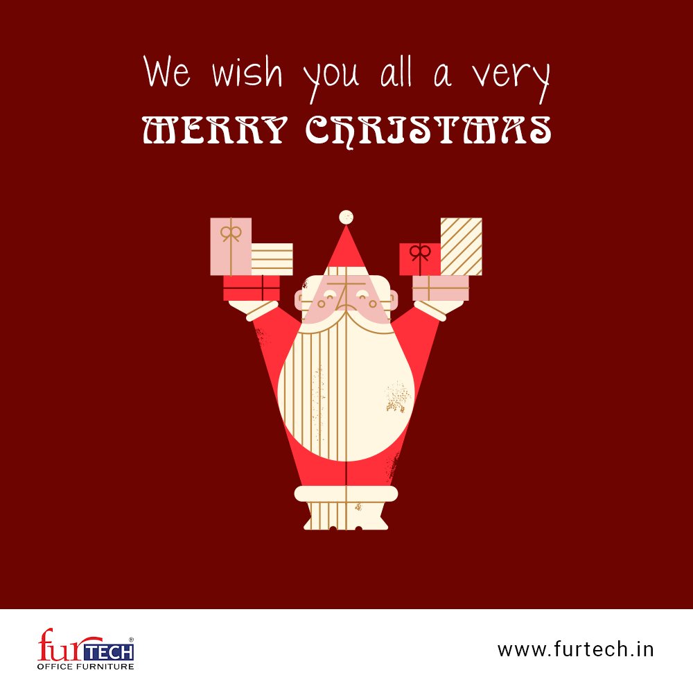 furtech_india's tweet image. Team Furtech wishes you a Merry Christmas. Enjoy this festival of lights and love.
#MerryChristmas #Christmas #Furtech #officefurniture #furnitureonline #Funtimes #holidays #lights #love #festival #innovativefurniture #SantaClaus