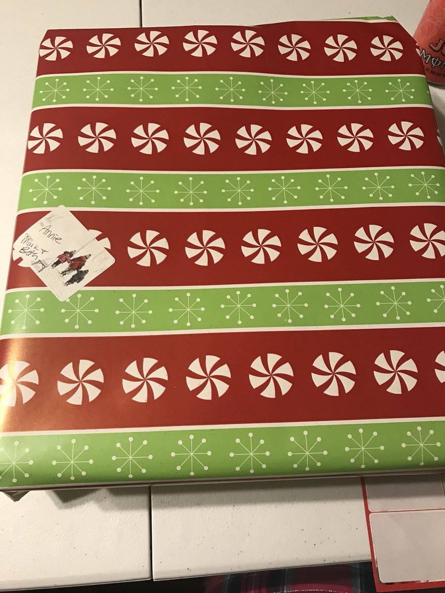 bethdial's tweet photo. Slapping gift tags on like “How would @MarthaStewart do this?” I dunno guys. I feel like I nailed it. 🤷🏼‍♀️ #WraptheCrap2017 https://t.co/Fp6nkFLuOu
