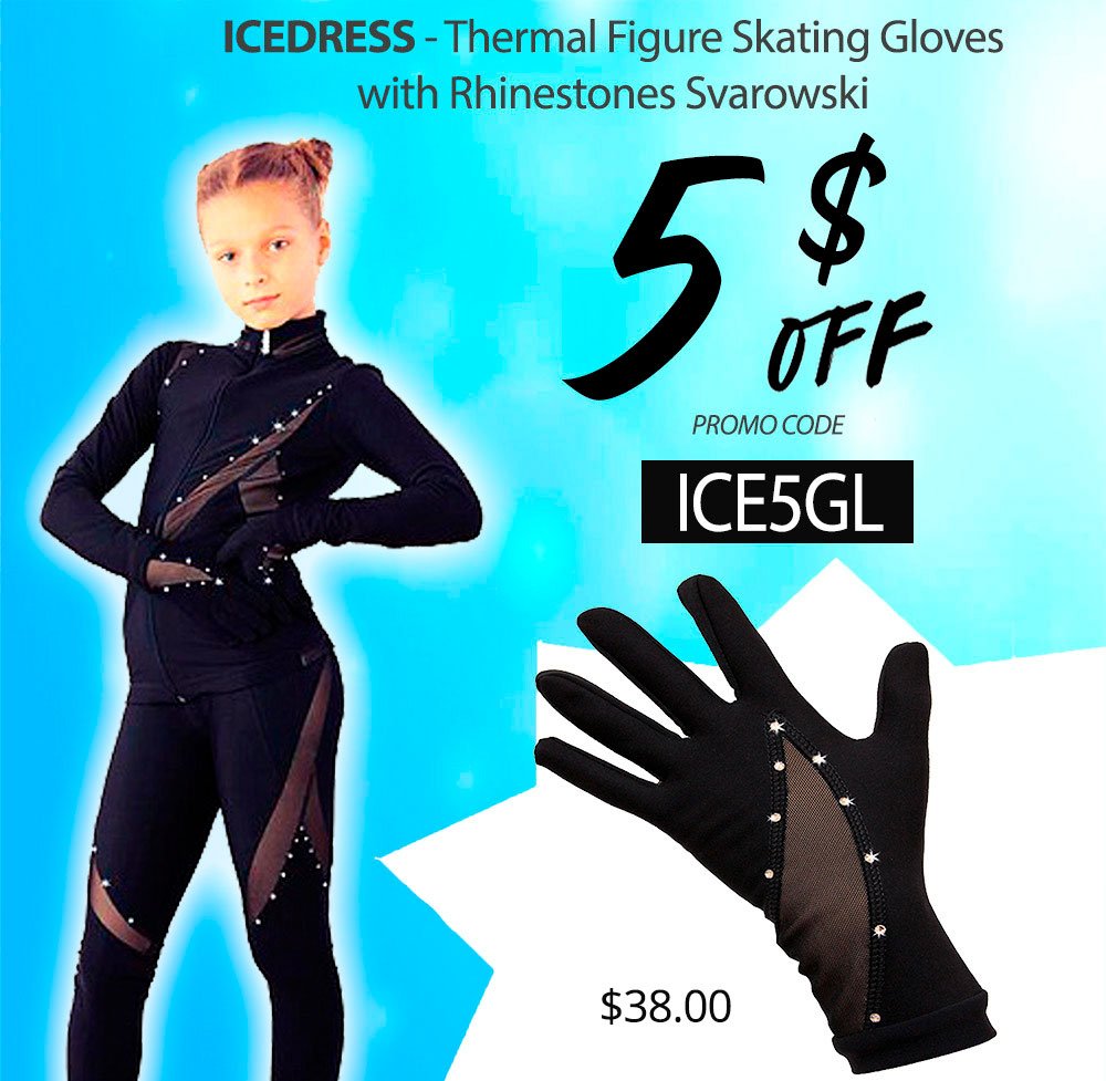 Sk8ts4Less's tweet photo. 5$ OFF Icedress - Thermal Figure Skating Gloves with Rhinestones Svarowski
Coupon Code ICE5GL
Expires 12/28/17
https://t.co/S9yJ2u6Pi8
More Ice Skating Gloves:
https://t.co/4G8zIhOdUn
#iceskatinggloves #ice #skating #gloves #figureskatinggloves #skatinggloves #sale #icedress https://t.co/CQyEQqHowp