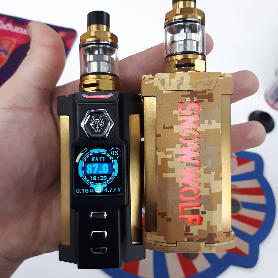 Are you classy or adventurous? Original Snowwolf Vfeng or Camouflage version - what would you prefer?
📲our products available online on store.sigelei.com
💻for more info check: snowwolfvape.com/index.html
#vapehooligans #vapemod #vapetrick #vape #vapor #vaping #vapecheck #camo