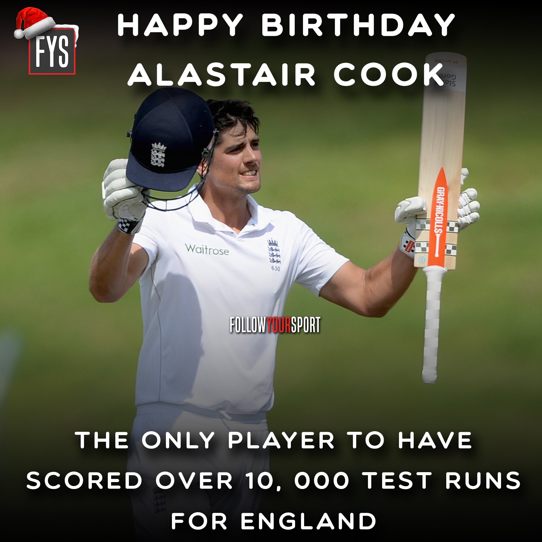 Happy birthday Alastair Cook 