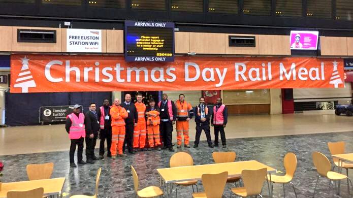 MrASingh's tweet photo. Amazing!

London Euston Station will host a full Christmas lunch for 200 homeless people today!

Shoutout to all the businesses opening up their space to feed the homeless today! 🙏🏼 #ChristmasDay2017 https://t.co/cTuCLjSXYP