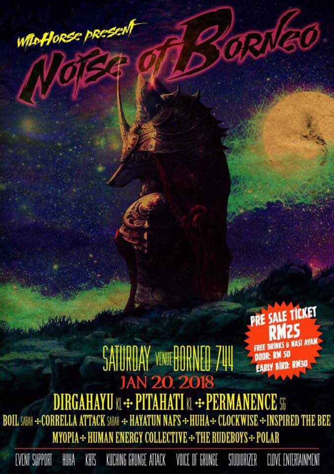 Meow, meow. Jan 20. #noiseofborneo