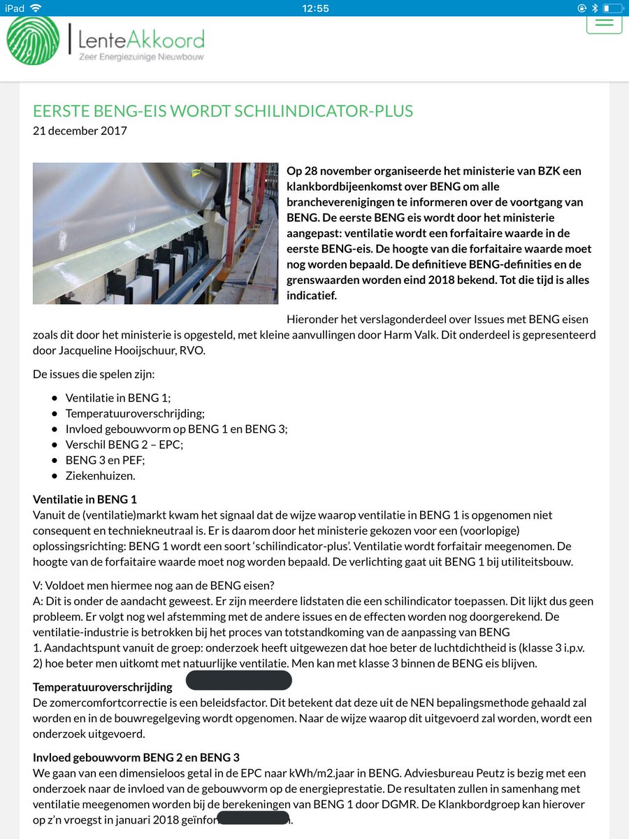 De correcte term voor “natuurlijke ventilatie” is TOCHT. Als de klant daar eenmaal eerlijk over geadviseerd is wordt goede verbeteringen doorvoeren een stuk eenvoudiger.
#BENG #CONSUMENTENBEDROG