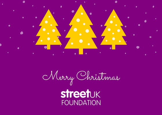 StreetUKFdn's tweet photo. Merry Christmas and a Happy New Year! #SocEnt #Charity https://t.co/Ut7RQ9ettY
