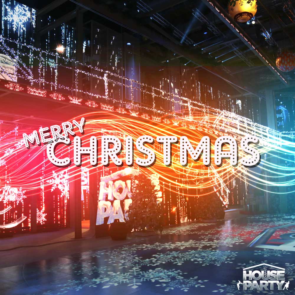 HousePartyIT's tweet photo. 🎄🎶 We wish you a Merry Christmas and a happy New Year! 🎶🎄 #HouseParty https://t.co/PRqeeqxJNt
