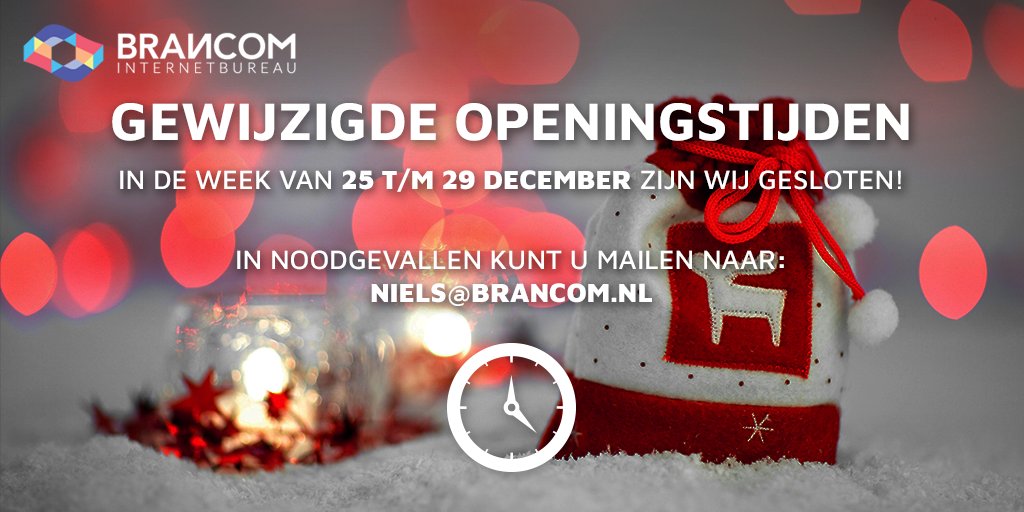 BrancomBV's tweet photo. Wij wensen iedereen een vrolijk kerstfeest namens team Brancom! Fijne dagen! https://t.co/PnwAaKEuDS