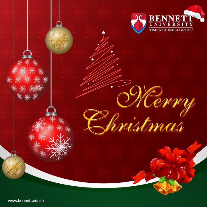 bennettuniv's tweet photo. May the spirit of #Christmas fill your home with peace, joy and love. #MerryChristmasEveryone https://t.co/jGRZnOYeCN