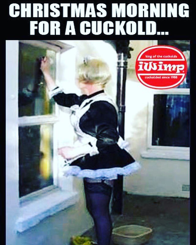 SluttyPansy's tweet photo. #ChristmasCuckold Christmas morning for a cuckold...
When your wife and her lover want some privacy to have some 'Christmas fun'!
#sissycuckold #sissymaid #maidtoserve #tinypenis #SPH
#sexuallyinadequate #replaced #hotwife #bull #realman #iWimp  #sissy #SmallPenisHumiliation https://t.co/lbvM8sy4rx