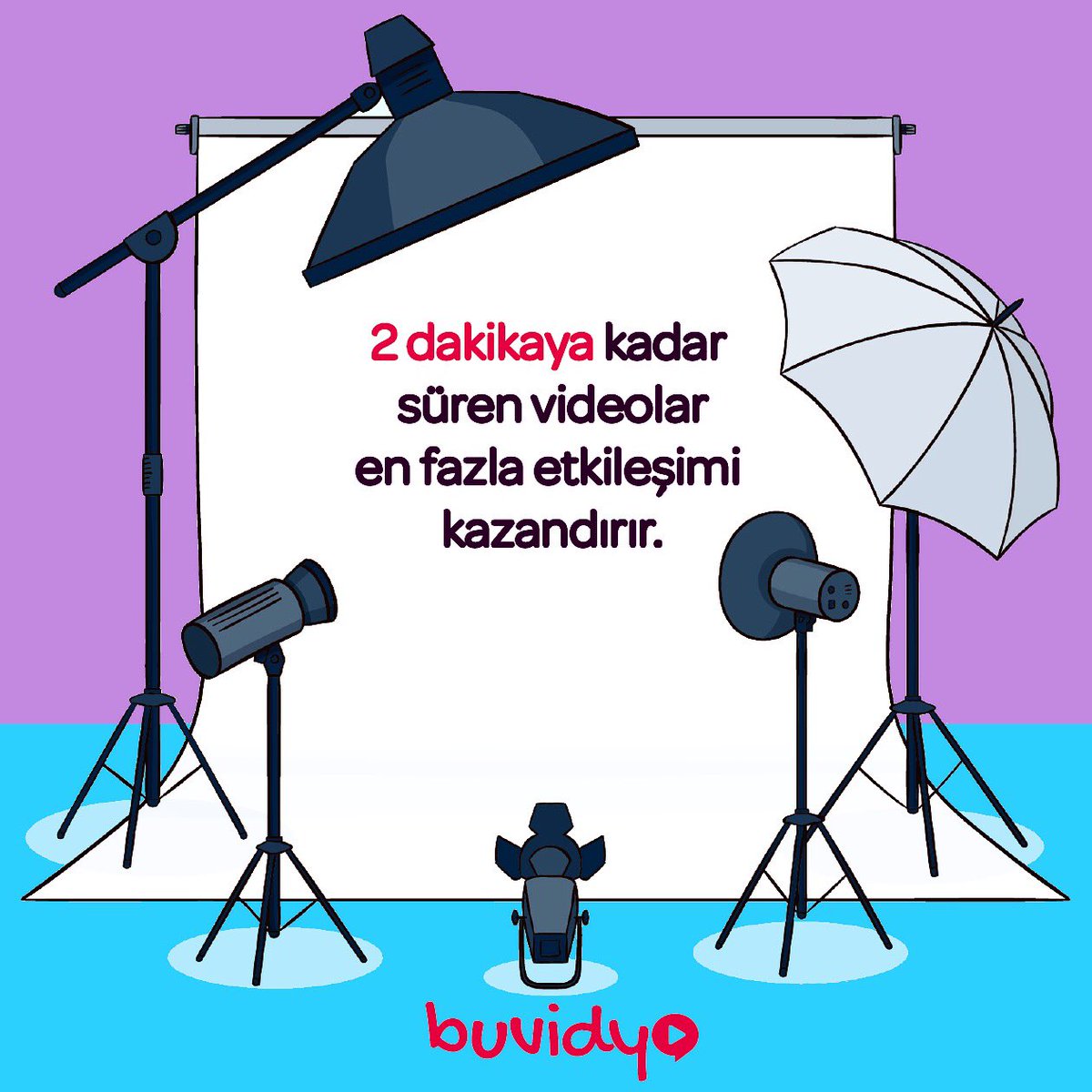 buvidyo's tweet photo. Videolarınız ne kadar kısa olursa etkisi de o kadar uzun olur. #buvidyo https://t.co/bhyXGK462W