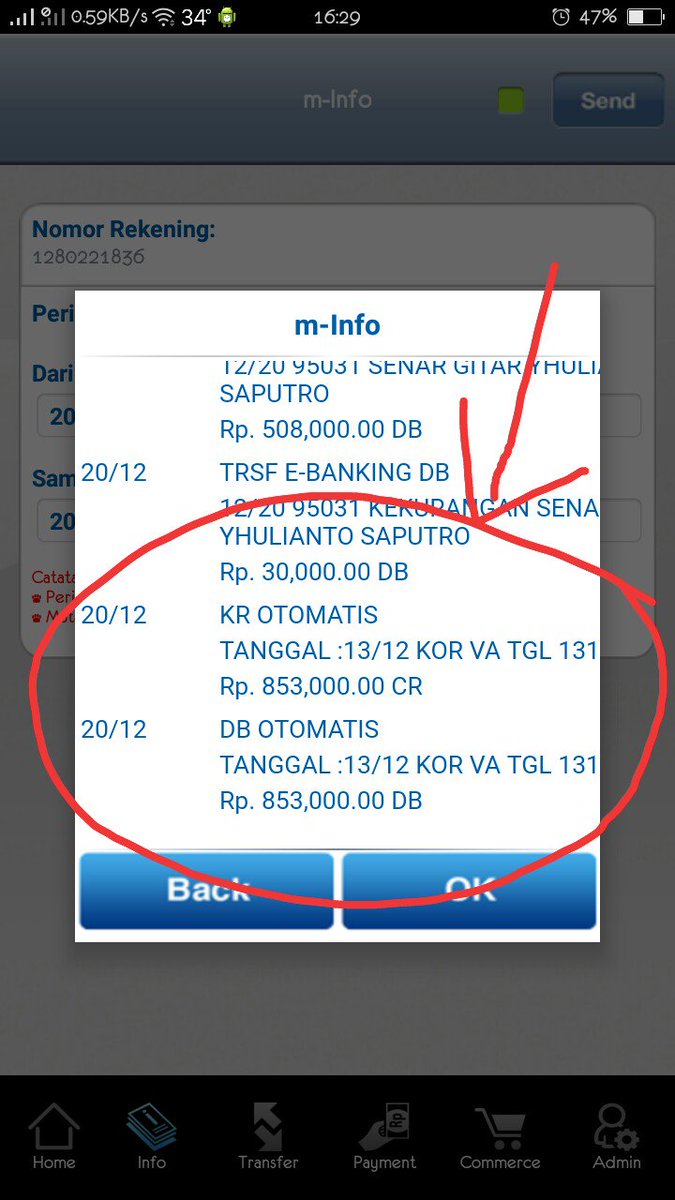 LoddyLifely's tweet photo. @HaloBCA saya mau nanya KR dan DB otomatis di transaksi saya itu maksudnya apa? Makasih https://t.co/N13Rbu6TpA