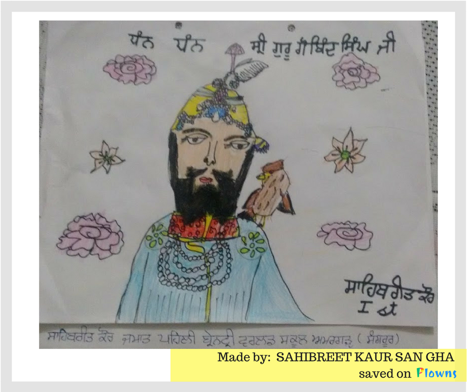 plownscom's tweet photo. Sahibreet Kaur Sangha, Remembering #GuruGobindSingh Ji, the 10th
 on his 351st birth anniversary. #PrakashParv.
#GuruGobindSinghJi #Gurupurab 

#creativity  #KidsDeserveIt #Kids #parents #parenting #appsforcreativity #appsforparents https://t.co/3osl5lNv3l