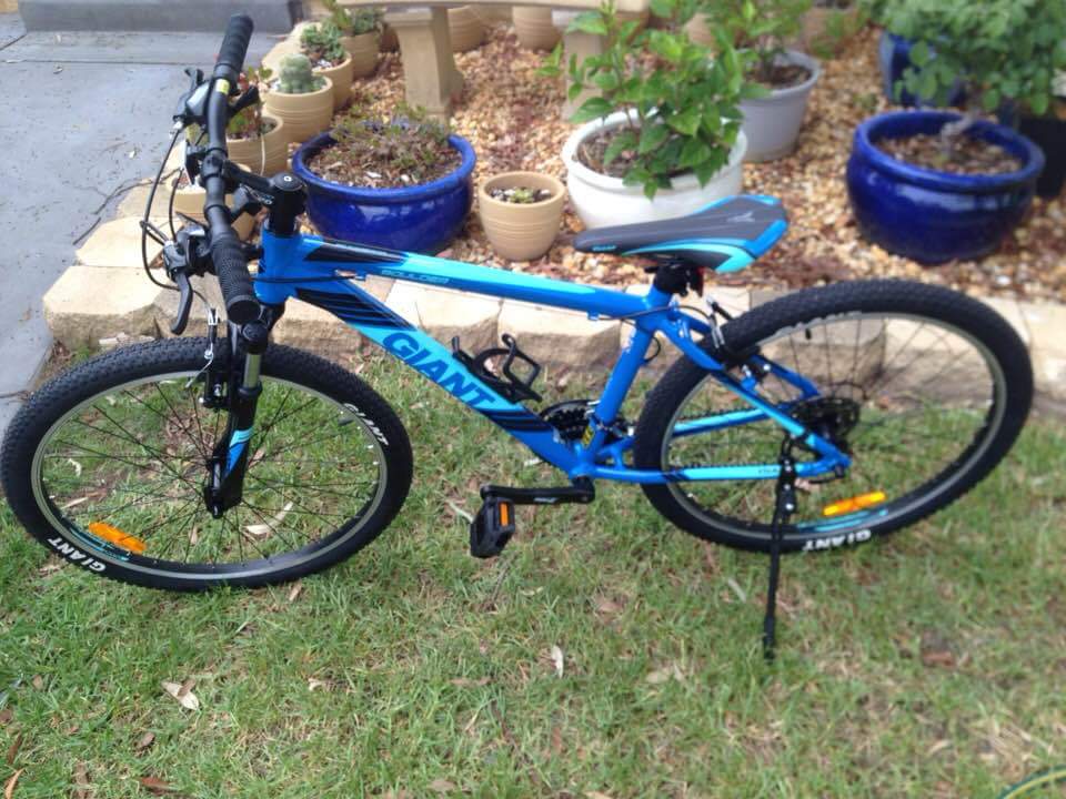Any of my followers in the Western Suburbs of Sydney my brothers son's bike (Chrissy pres) was stolen from Doonside today around lunch time please help fund it