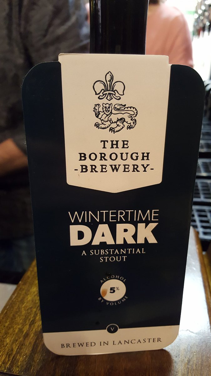 Popped into <a href="/BaronsLounge/">Baron’s Lounge</a>
In Northwich yesterday for a carry out for a party. Great place.
Very pleased with the <a href="/BoroughBrewery/">The Borough Brewery</a> stout. Perfect beer for the season. 
Serving hint; try it with a huge number of mince pies!
Merry Christmas.