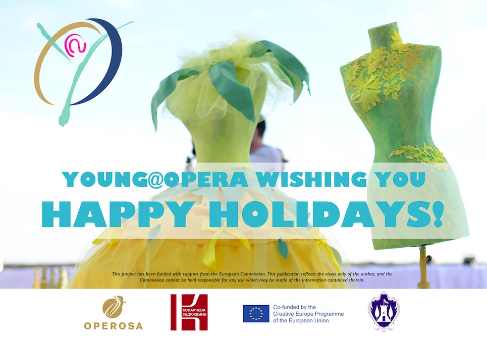 YoungOpera's tweet photo. #MerryChristmas and #HappyHolidays our dear friends!
We wish you an amazing 2018! https://t.co/jlz5qnRn4T