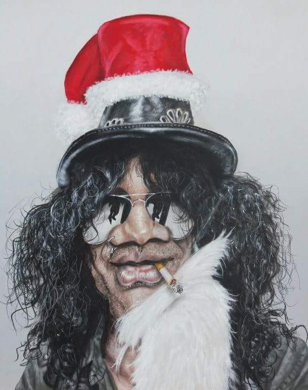SlashArmyCZE's tweet photo. Šťastné a veselé! Merry Christmas Slashers! 🎄🎁🎩 Credits: Christian Stellner https://t.co/afxoXC7uSW