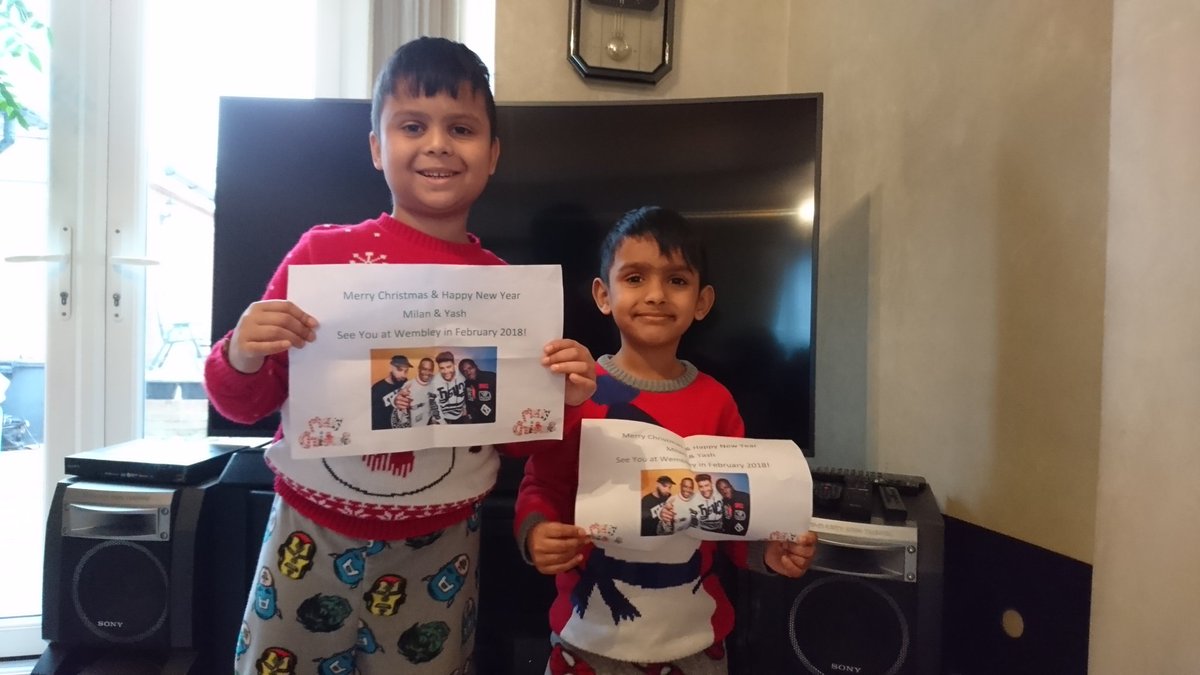 patel_rita's tweet photo. @RakSuMusic Merry Christmas, my kids are so excited to see you perform at Wembley!!! #Christmas #ChristmasDay2017 https://t.co/rtYot8lpvJ