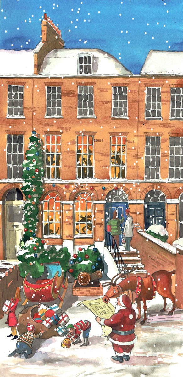 CamberwellMet's tweet photo. Wishing you all the very best for a very merry Christmas!
(through the inimitable hand of @liams_art) https://t.co/tY0JWkVprg