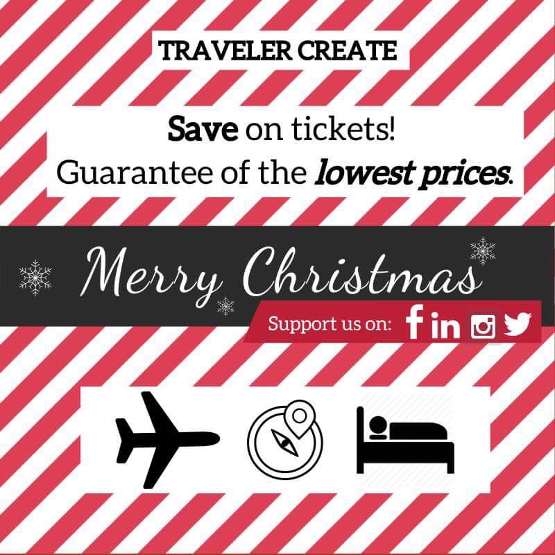 Siamo pronti e in tenuta natalizia per augurarvi il più bel Natale di sempre! ✈️ 🏠 #traveler #natale #holiday #discover #traveller #world #viaggio