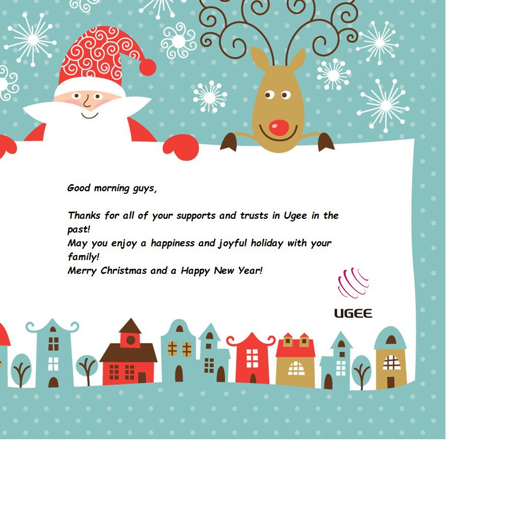 ugeeofficial's tweet photo. Merry Christmas everyone, enjoy the special moment.🎅🎉🎊🎈🍻🍮 https://t.co/i2i6JaqsCF