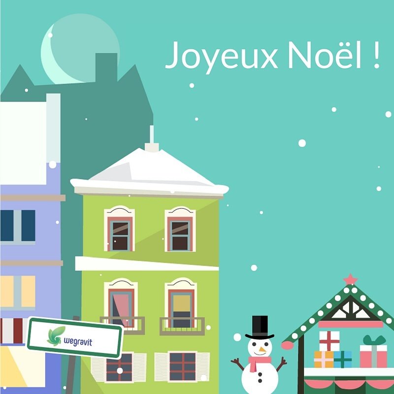 Joyeux Noël de la part de toute l'équipe de wegravit !  #JoyeuxNoel2017
