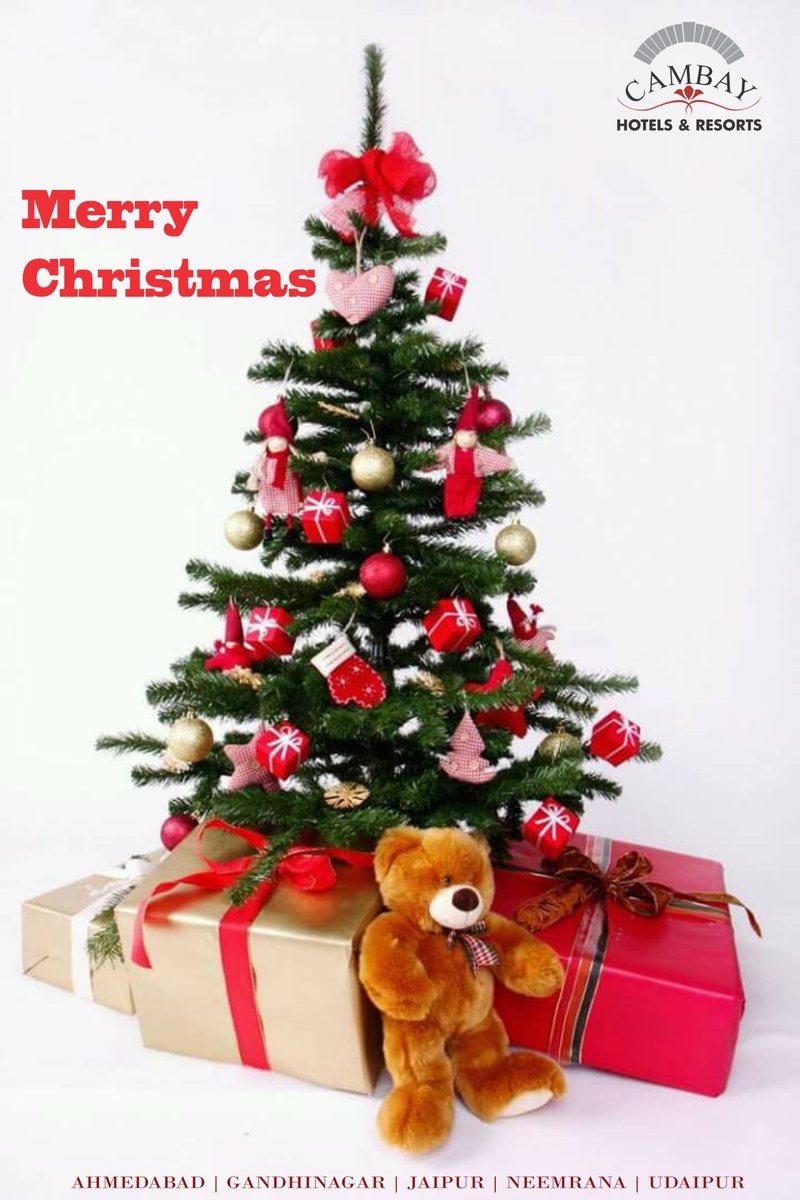 Cambay's tweet photo. On this holiday season, we wish you a #christmas filled with fun and party. May the success will hug you on every day and in everything you do. Merry Christmas to all of you..
#Greetings #Merrychristmas #25Dec2017 #Cambayhotels #Bestwishes #Peacefully https://t.co/5TbDabT5Ic