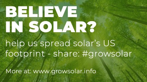 GrowSolarUSA's tweet photo. We believe that America is more competitive in the global market place when we lead with the new energy economy. Solar is one of the most important parts. #WeAreSolarReady
 #SoSolar #GrowSolar https://t.co/ENkz4R2Nx7