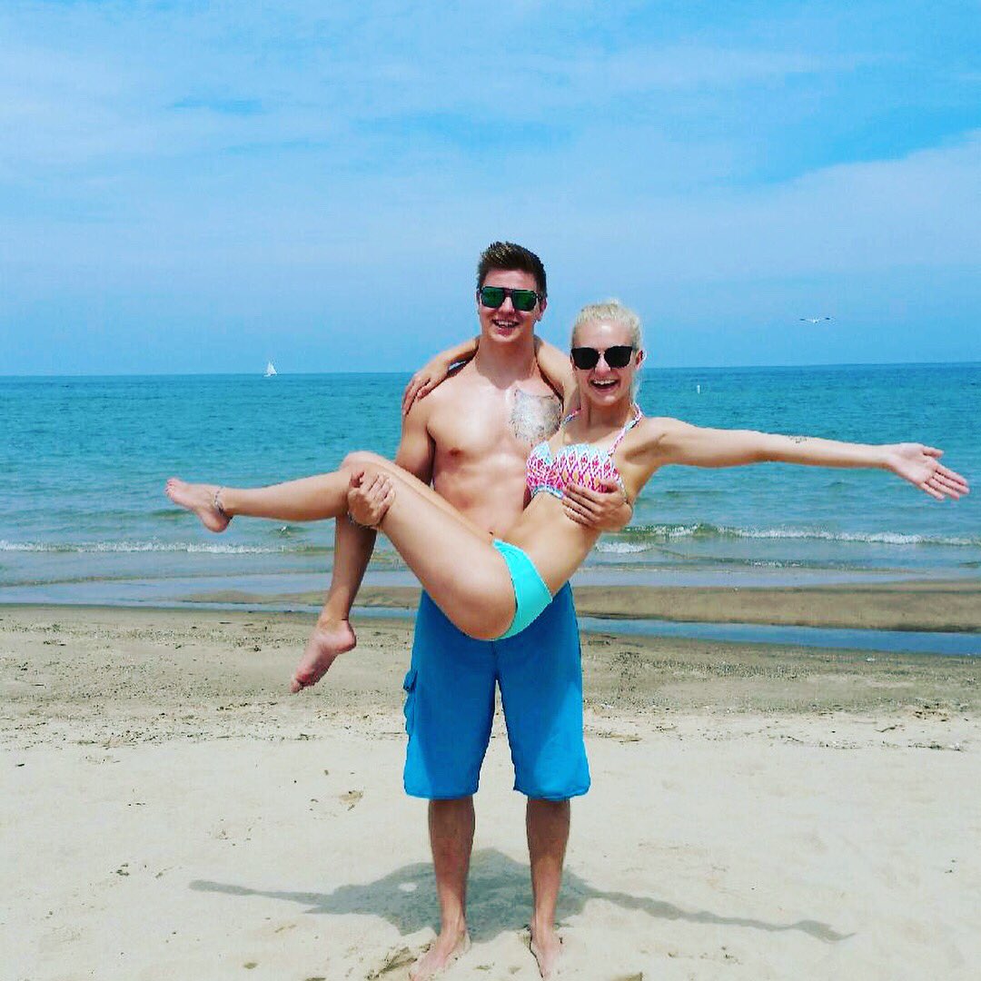 PokemasterDan27's tweet photo. Happy birthday to the best girlfriend around @haley_mags and the baby jeebus https://t.co/hVKUfkpYj5