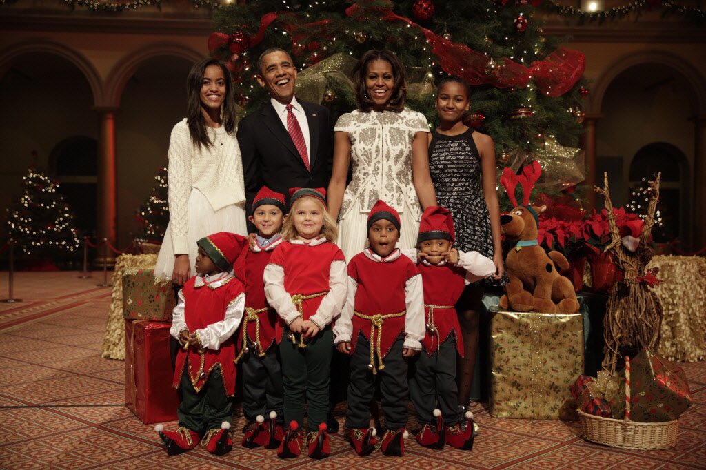 On behalf of the Obama family, Merry Christmas! We wish you joy and peace this holiday season.