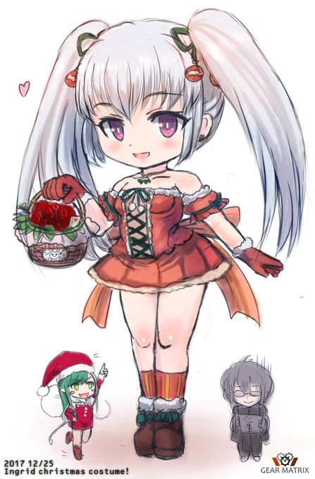 メリークリスマス!(超遅刻)
ぴくろぼからイングリットがお祝いに駆け付けました!
そしてクリスマスコスチュームを考えていたらもうこんな時間に!皆さんは良いクリスマスを過ごせましたでしょうか?もう直ぐ2018年、今年もあとわずかになりましたがよろしくお願いします!(*_ _) 