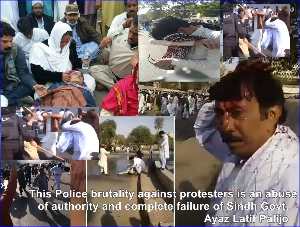 يے ہےشھيدوں کی وارث پيپلز پارٹی کا جمھوری اور لبرل چہرا.
جس طرح آج اور گذشته کچھ دنوں ميں ٹيچرز، کسانوں، خواتين، اين ٹی ايس پاس نوجوانوں، بزرگوں، گنے کے آبادگاروں اور ليڈی ھيلتھ ورکرز پر زرداری اور بلاول کی حکومت نے تشدد کروايا ہے اس طرح شايد ھٹلر، ملادچ اور ھلاکو ہی کر سکتے تھے.