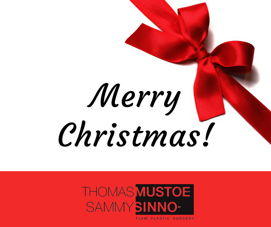DrThomasMustoe's tweet photo. From all of us at the office of Drs. Thomas Mustoe and @SammySinnoMD, #HappyHolidays and #MerryChristmas #Chicago. Enjoy the day with your friends and family, fellow #Chicagoans! https://t.co/N7O6M2aZKY