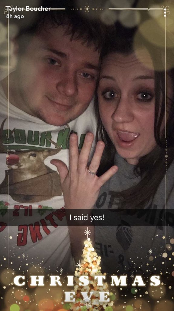 BelODell's tweet photo. So happy for these two crazy kids. #gainingadaughter #christmasproposal https://t.co/gIcfpo6Nwl