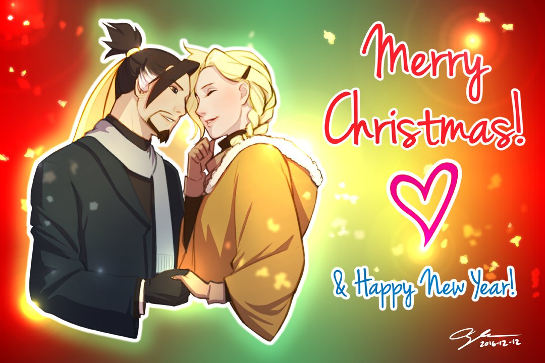 [[Art by Khrysm!! <3 ]]

"Feliz Navidad, Hanzo"