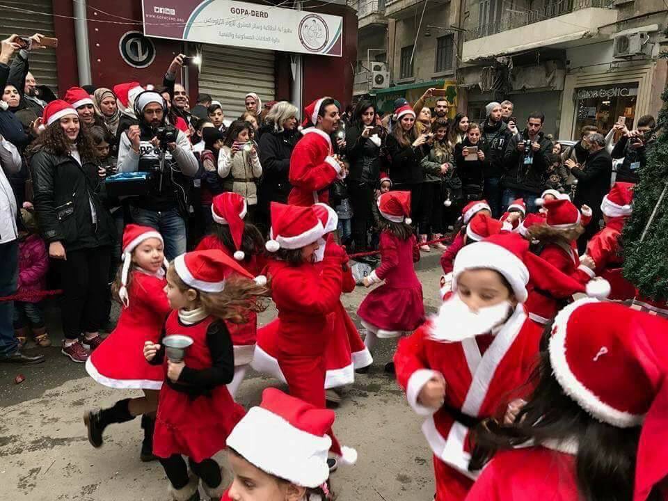 Merry Christmas from Syria’s Aleppo, free of ISIS and Al-Qaeda jihadists. A beautiful sight that won’t be seen on mainstream media.