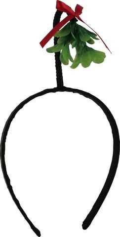 MuseToMisery's tweet image. [Sliding a makeshift little trinket into my hair as I plant myself in front of @UnethicalFiend, features adopting an entirely innocent expression] A merrier than Merry Christmas to you, Mr Delaney. [An index tapping the mistletoe, should he have missed it]