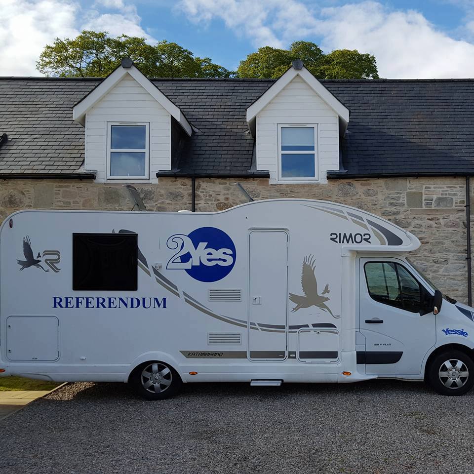 Yes2Scotland's tweet photo. Yessie would like to wish you all a very happy Christmas and we look forward to seeing you on the road in 2018

#LoveYessie https://t.co/M5chUBpVSM