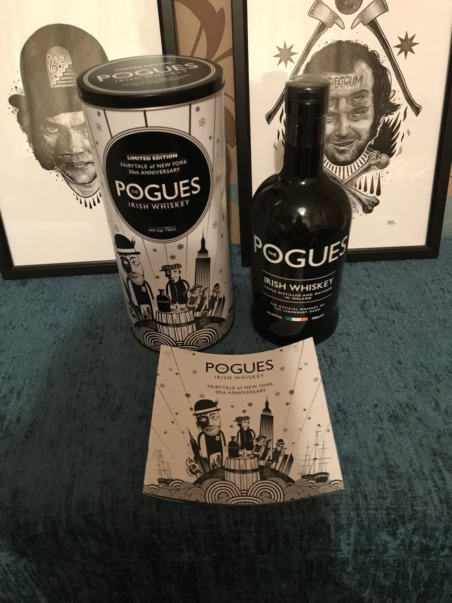 Missus has got me another bottle this year! Limited edition this time though! 🎅🏻🥃 <a href="/pogueswhiskey/">The Pogues Whiskey</a> <a href="/poguesofficial/">The Pogues</a>