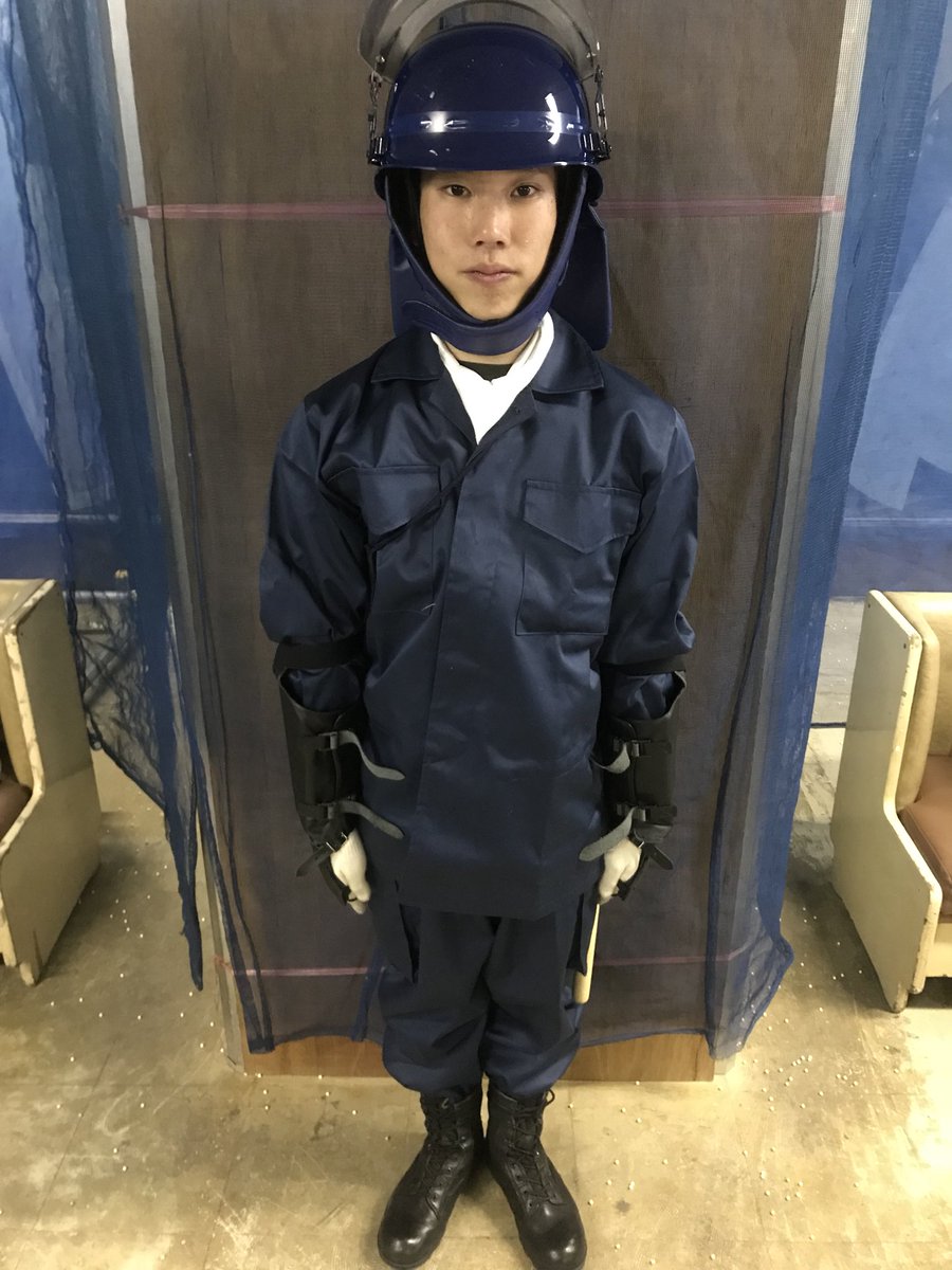 機動隊出動服レプリカ上下(Mサイズ)