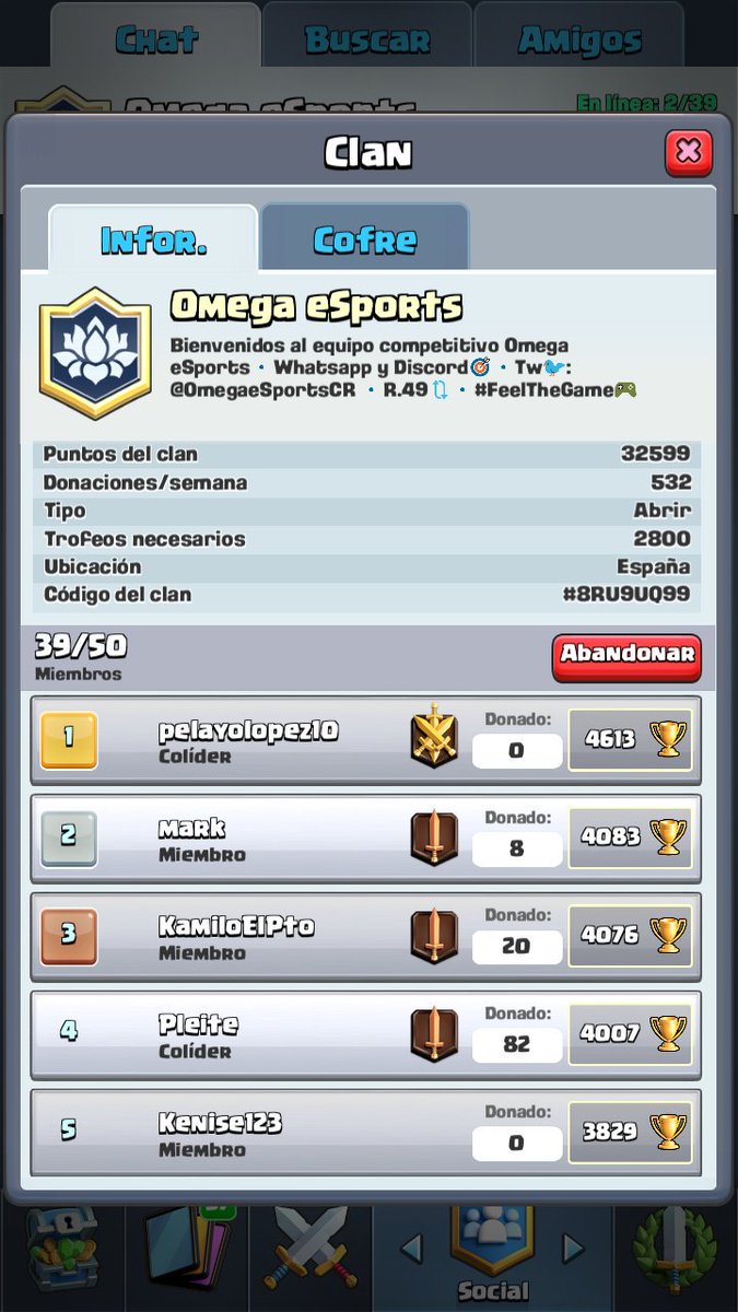 Martinpleite's tweet photo. Buscamos jugadores competitivos para nuestro clan competitivo. Interesados Md. Estamos en  @LigaManzana y buscamos mas ligas que entren en nuestro horario español. Feliz Navidad a todos!!!🍌❄⛄⚡ https://t.co/KLCnpX1U69