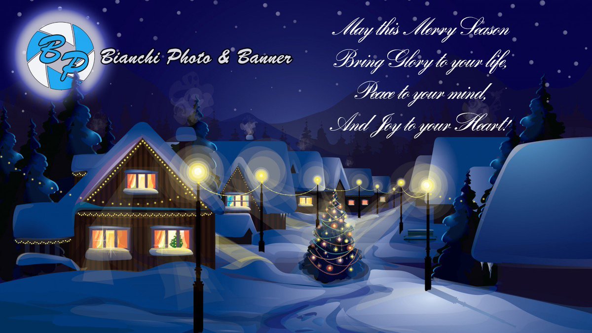 BianchiBanner's tweet photo. Merry Christmas from Bianchi Photo &amp; Banner 
@BianchiBanner https://t.co/XCeCNXvJ9S
