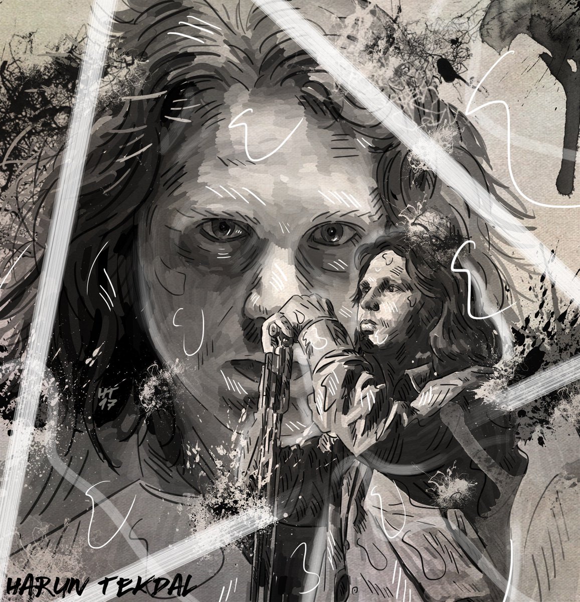 Bir yılbaşı çekilişi de ben yapayım, bu cumaya kadar bu tweet'i rt eden 2 kişinin bu tarz illüstrasyonunu yapacağım. :)