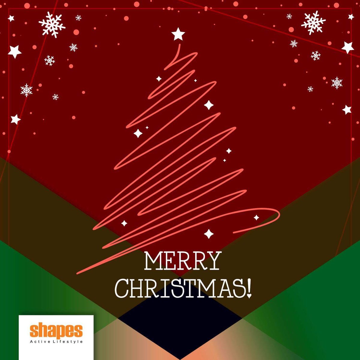 ShapesActive's tweet photo. #MerryChristmas to everyone celebrating and happy holidays! https://t.co/2Mcsj51Asa