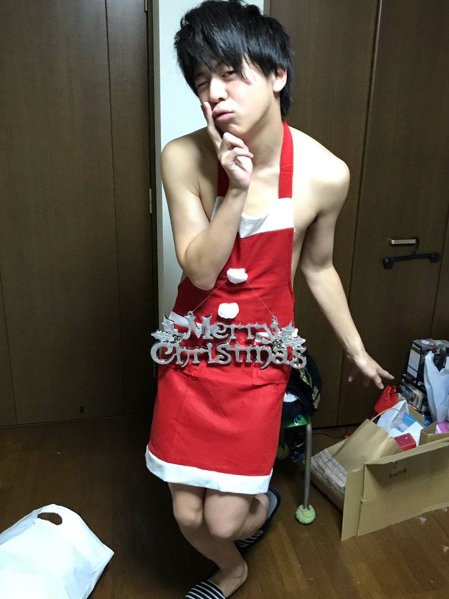 ❤️さんだーすです みんなー！今年もサンタスクがやってきたわよお！！ 今日はク・リ・ス