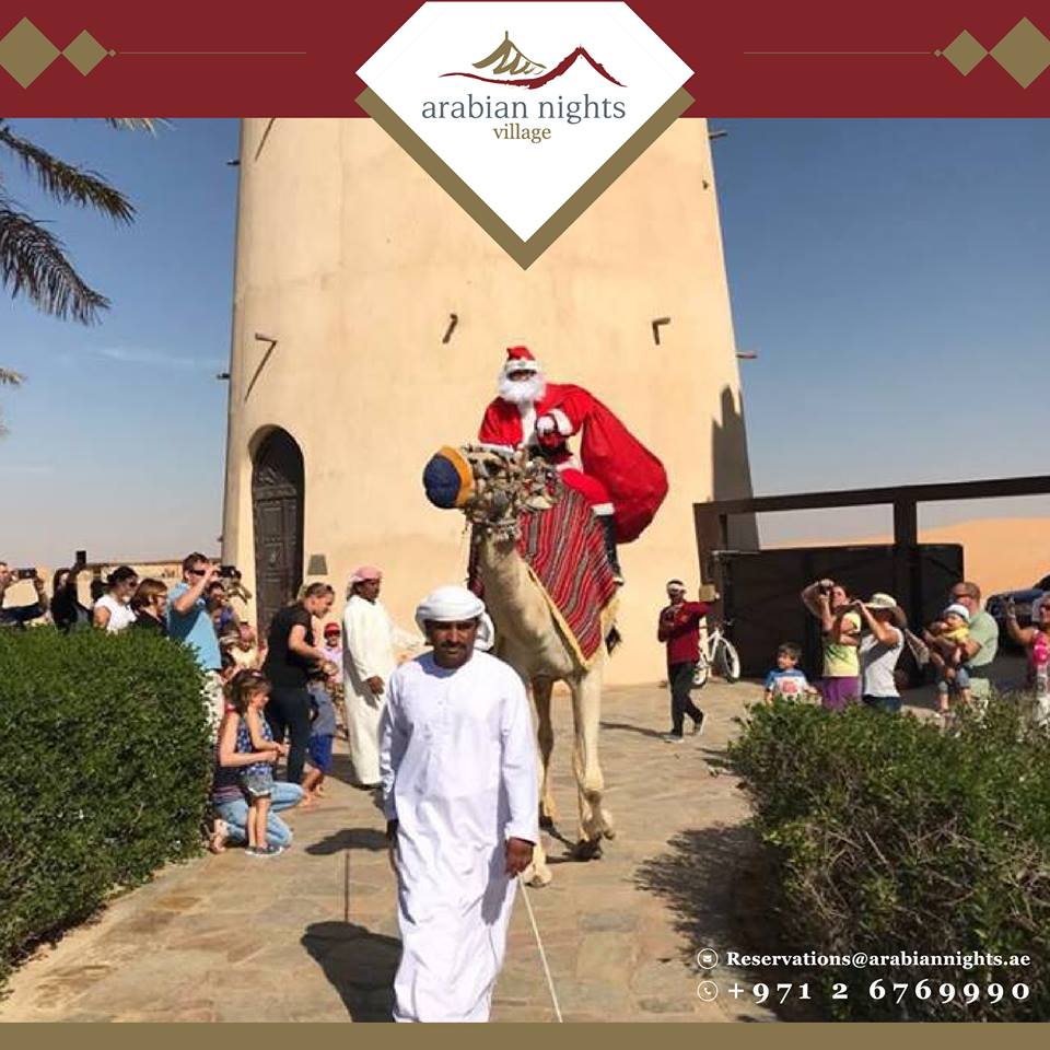 LIVE from the Arabian Nights Village
Arabian Nights Village wishing you a Christmas, filled with fun and party. Have a wonderful Christmas!!!